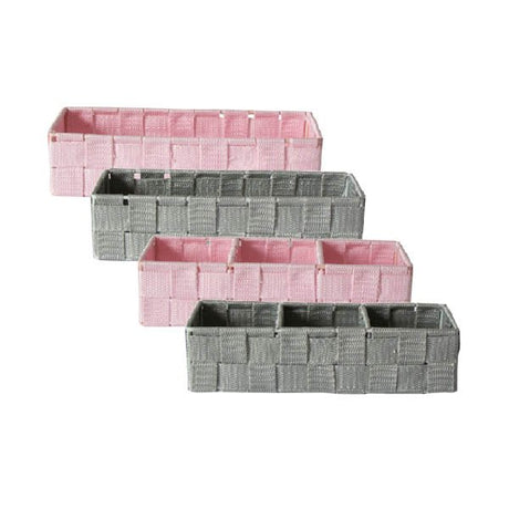 Woven Fabric Basket Rectangular - EuroGiant