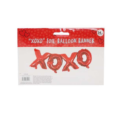 Xoxo Foil Balloon Banner 34cm - EuroGiant