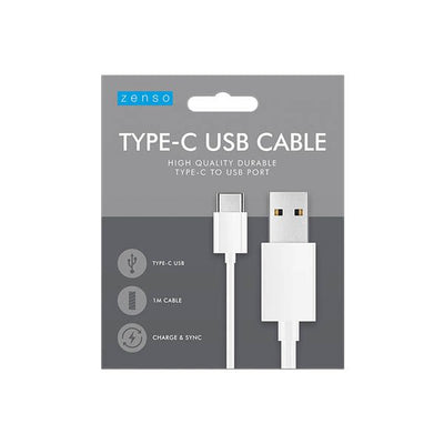 Zenso Type C Usb Cable 1 Metre - EuroGiant